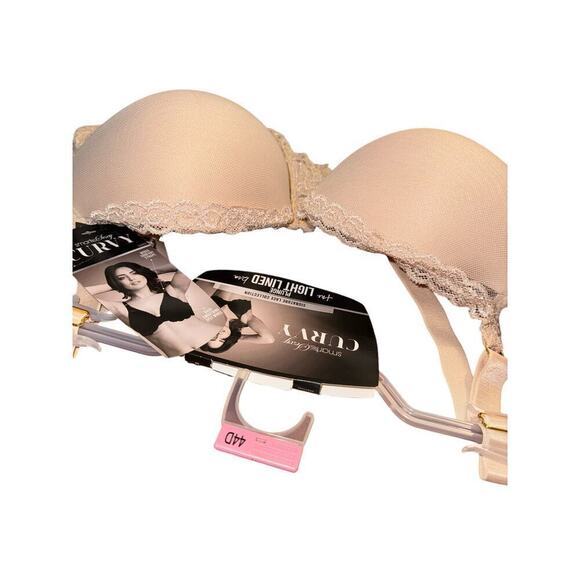 44D Lace Plunge Bra Smart Sexy Curvy New - Picture 4 of 5